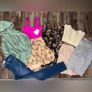 NWT/NWOT 8+ Good American, l’agence, Bailey44 dress outfit, lot xs/s 24